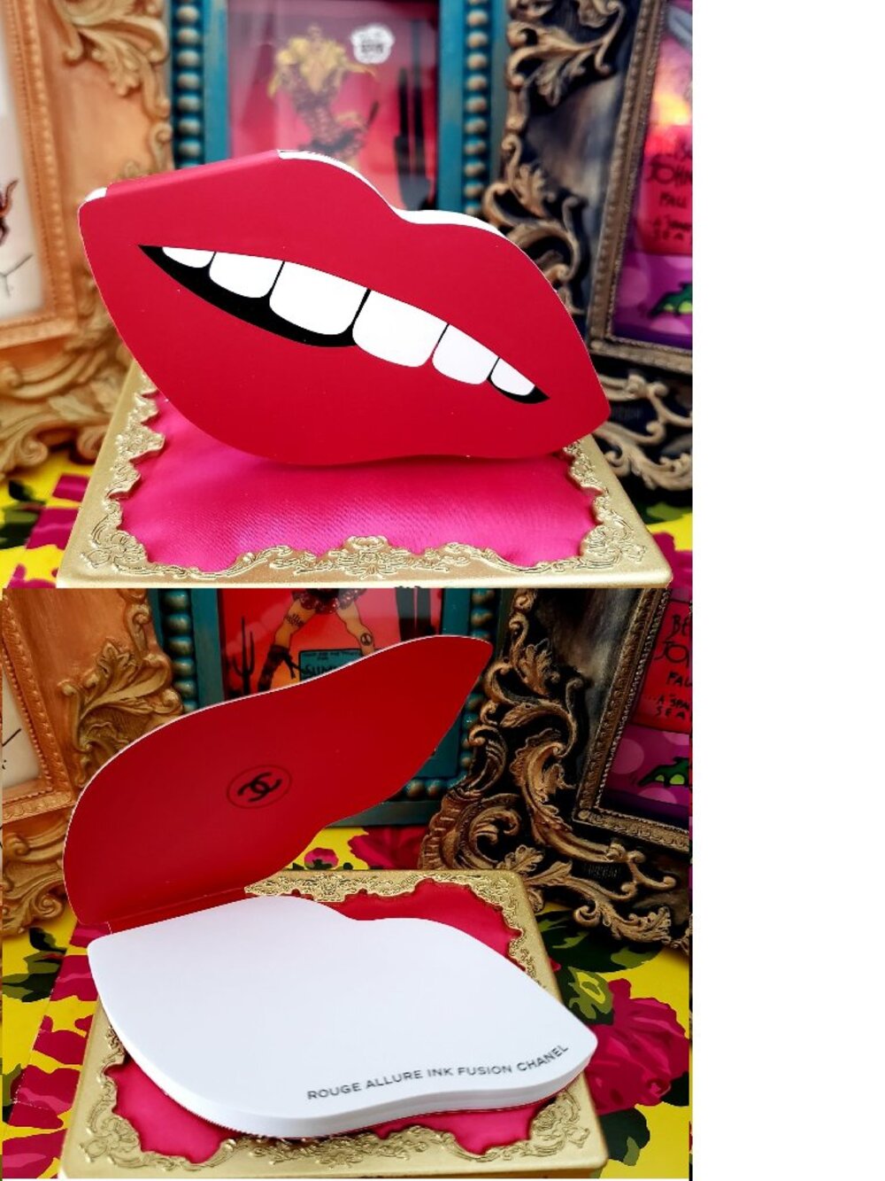 CHANEL Rouge Allure Lipstick Red Lips Sticky Notes Pad 2019 VIP Gift Ink Fusion
